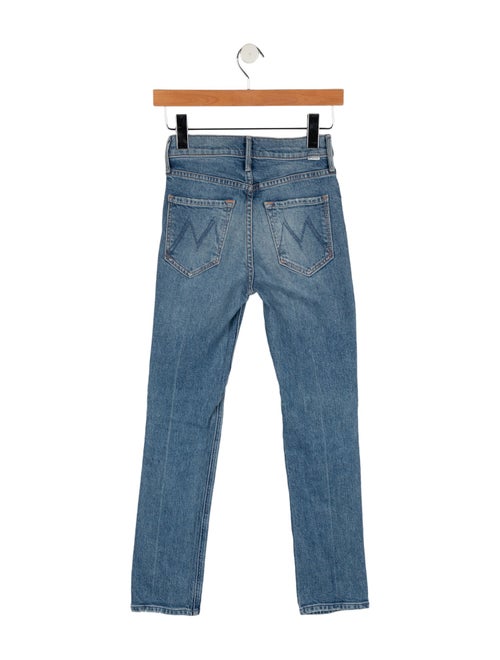 Mother Mid-Rise Skinny Leg Jeans