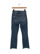 Mother Mid-Rise Straight Leg Jeans