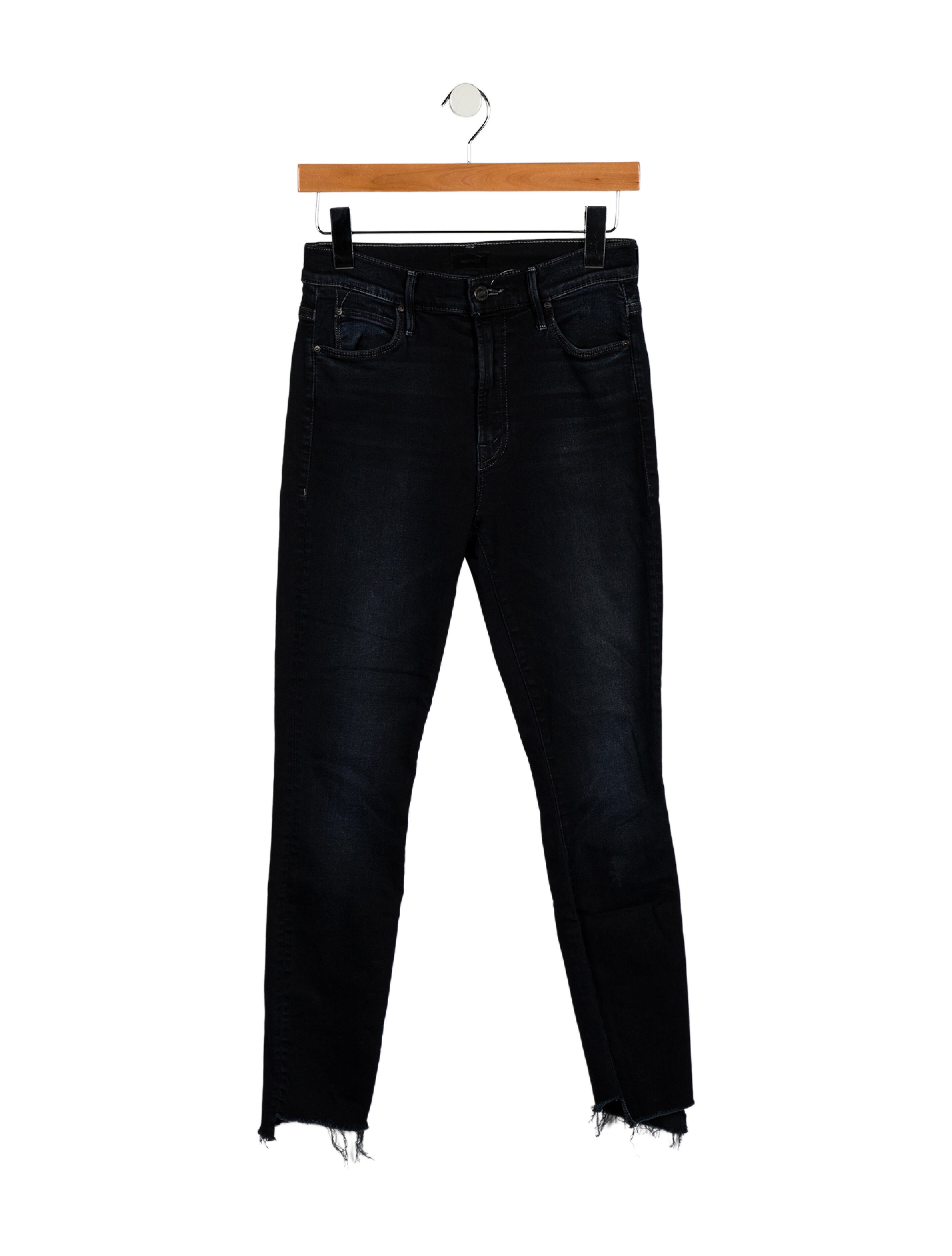 Mother Mid-Rise Skinny Leg Jeans