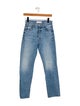 Mother Mid-Rise Straight Leg Jeans