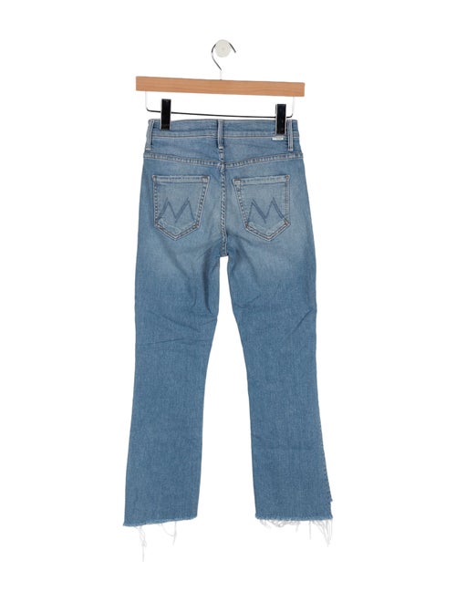 Mother Mid-Rise Straight Leg Jeans