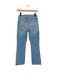 Mother Mid-Rise Straight Leg Jeans