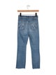Mother Mid-Rise Straight Leg Jeans