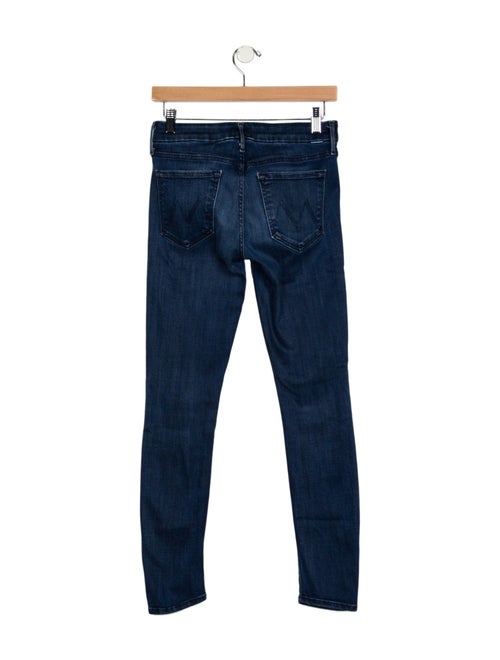 Mother Mid-Rise Skinny Leg Jeans