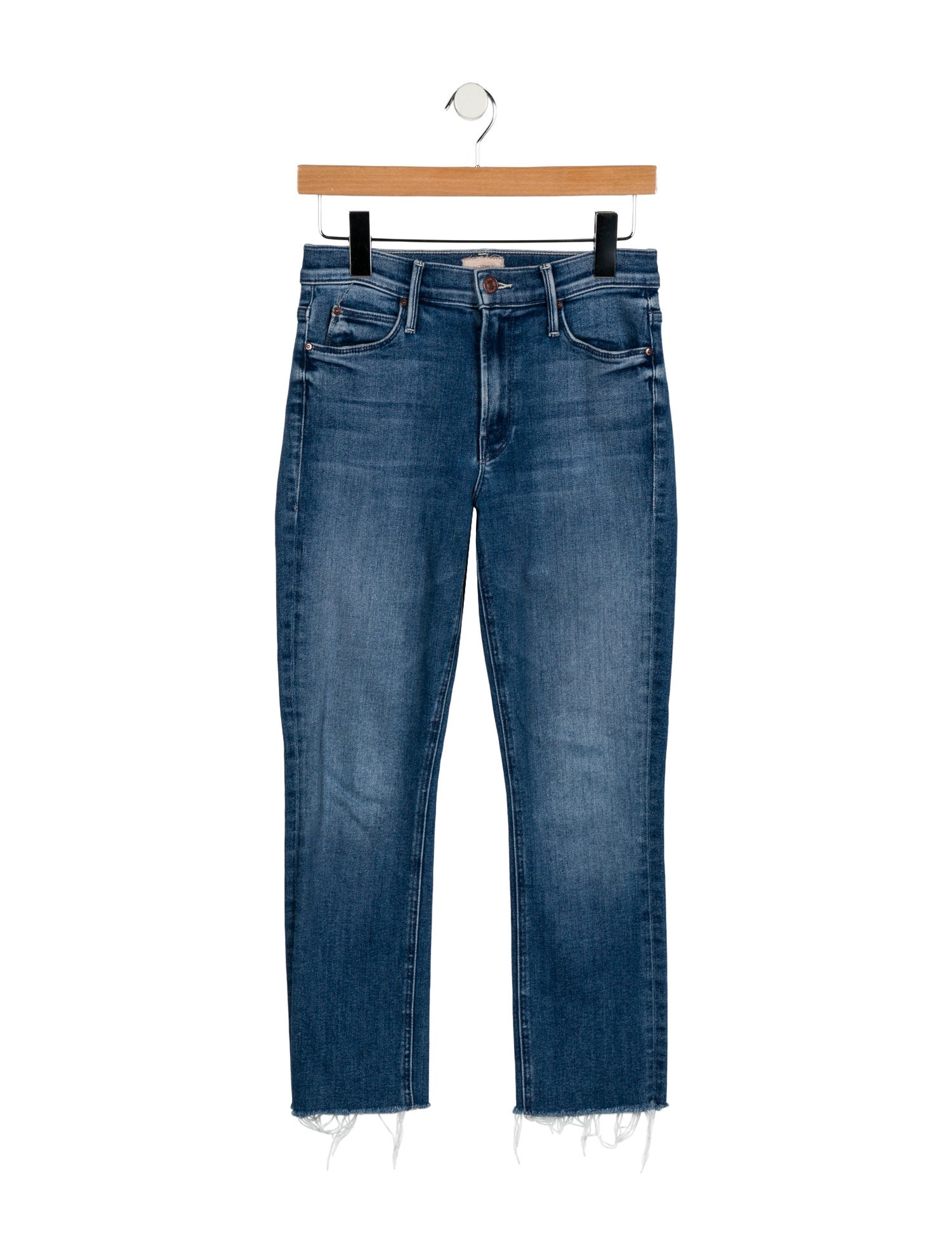 Mother Mid-Rise Skinny Leg Jeans