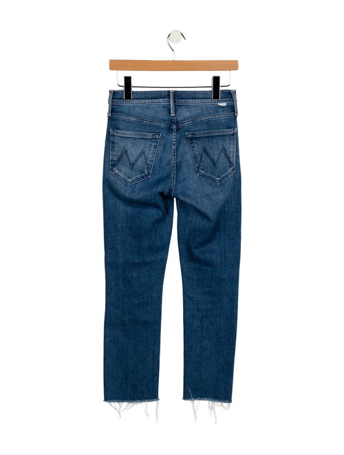 Mother Mid-Rise Skinny Leg Jeans