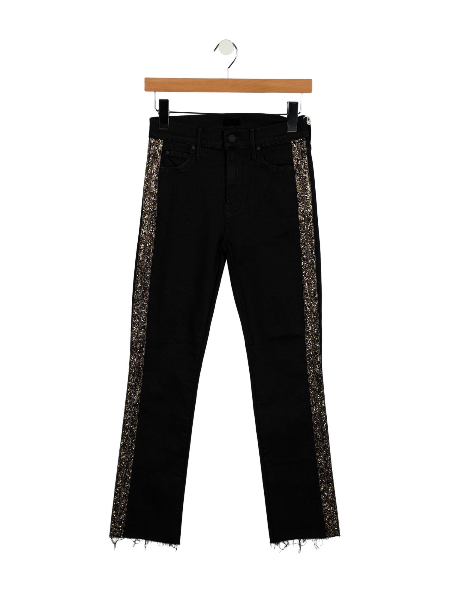 Mother Mid-Rise Straight Leg Jeans w/ Tags