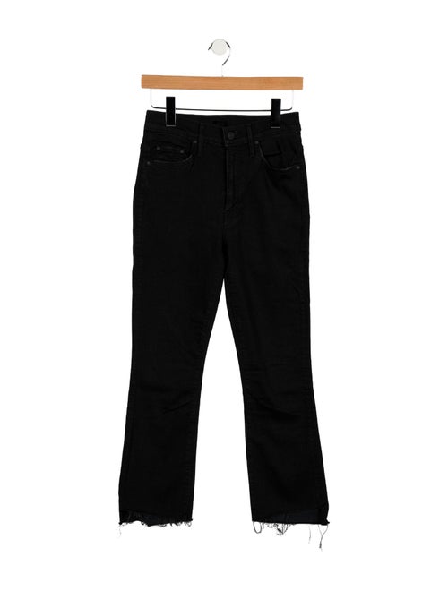 Mother Mid-Rise Straight Leg Jeans