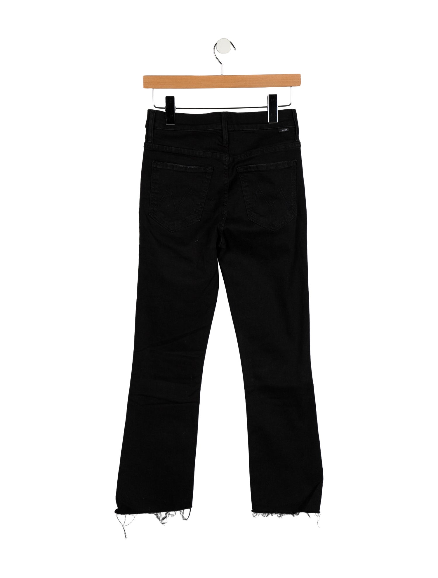 Mother Mid-Rise Straight Leg Jeans
