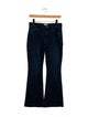 Mother Mid-Rise Wide Leg Jeans