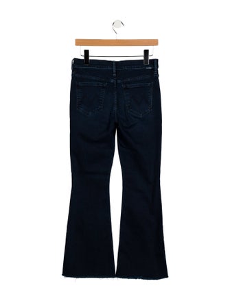 Mother Mid-Rise Wide Leg Jeans