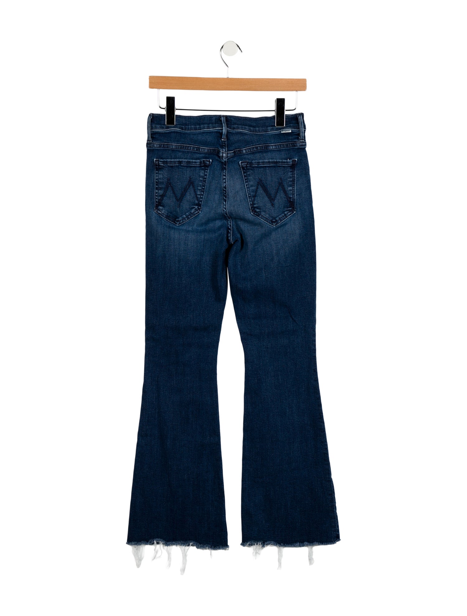Mother Mid-Rise Wide Leg Jeans