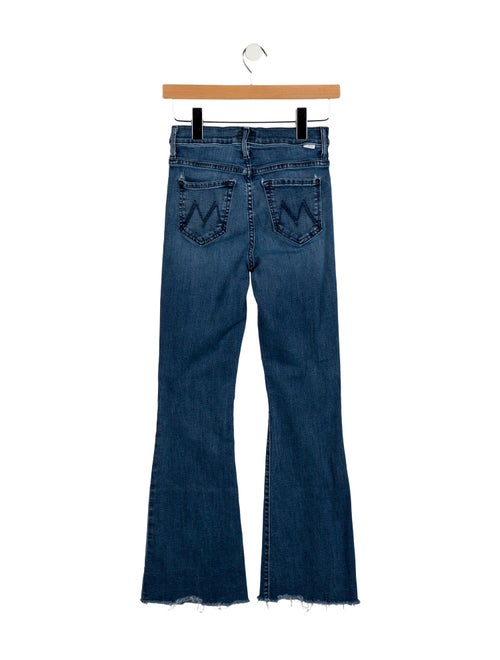 Mother Mid-Rise Straight Leg Jeans