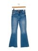 Mother Mid-Rise Wide Leg Jeans