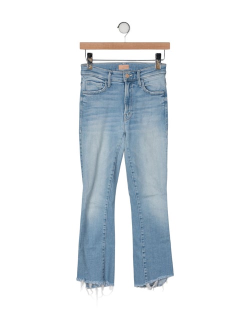 Mother Mid-Rise Straight Leg Jeans