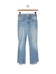 Mother Mid-Rise Straight Leg Jeans
