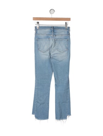 Mother Mid-Rise Straight Leg Jeans