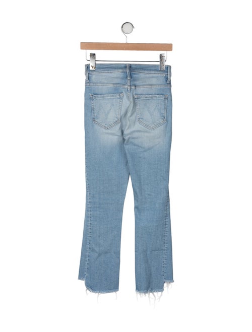 Mother Mid-Rise Straight Leg Jeans