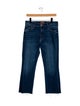 Mother Low-Rise Straight Leg Jeans