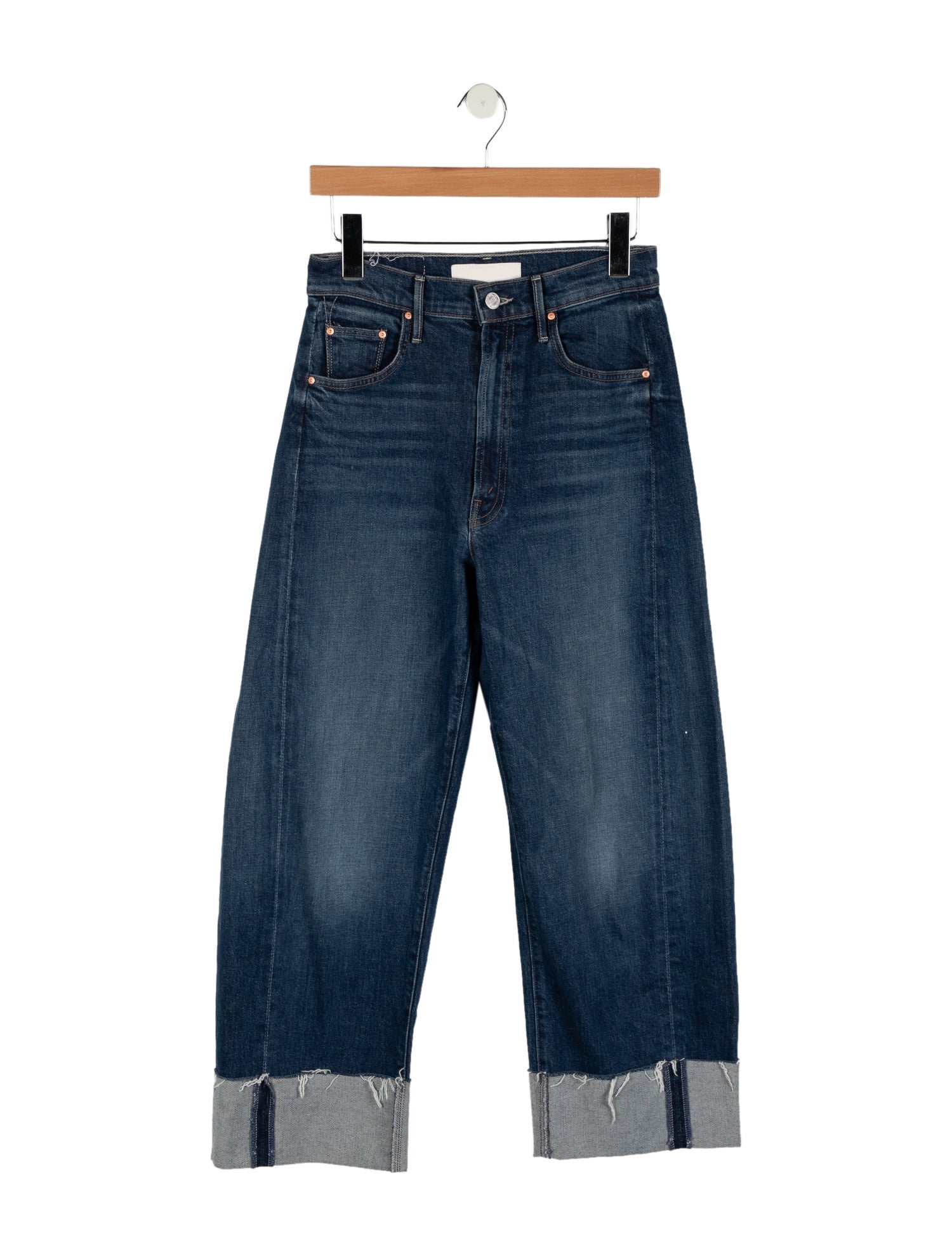 Mother High-Rise Wide Leg Jeans