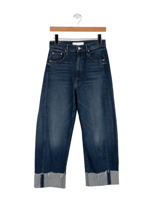 Mother High-Rise Wide Leg Jeans