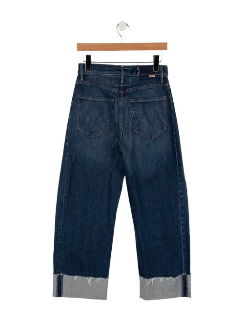 Mother High-Rise Wide Leg Jeans