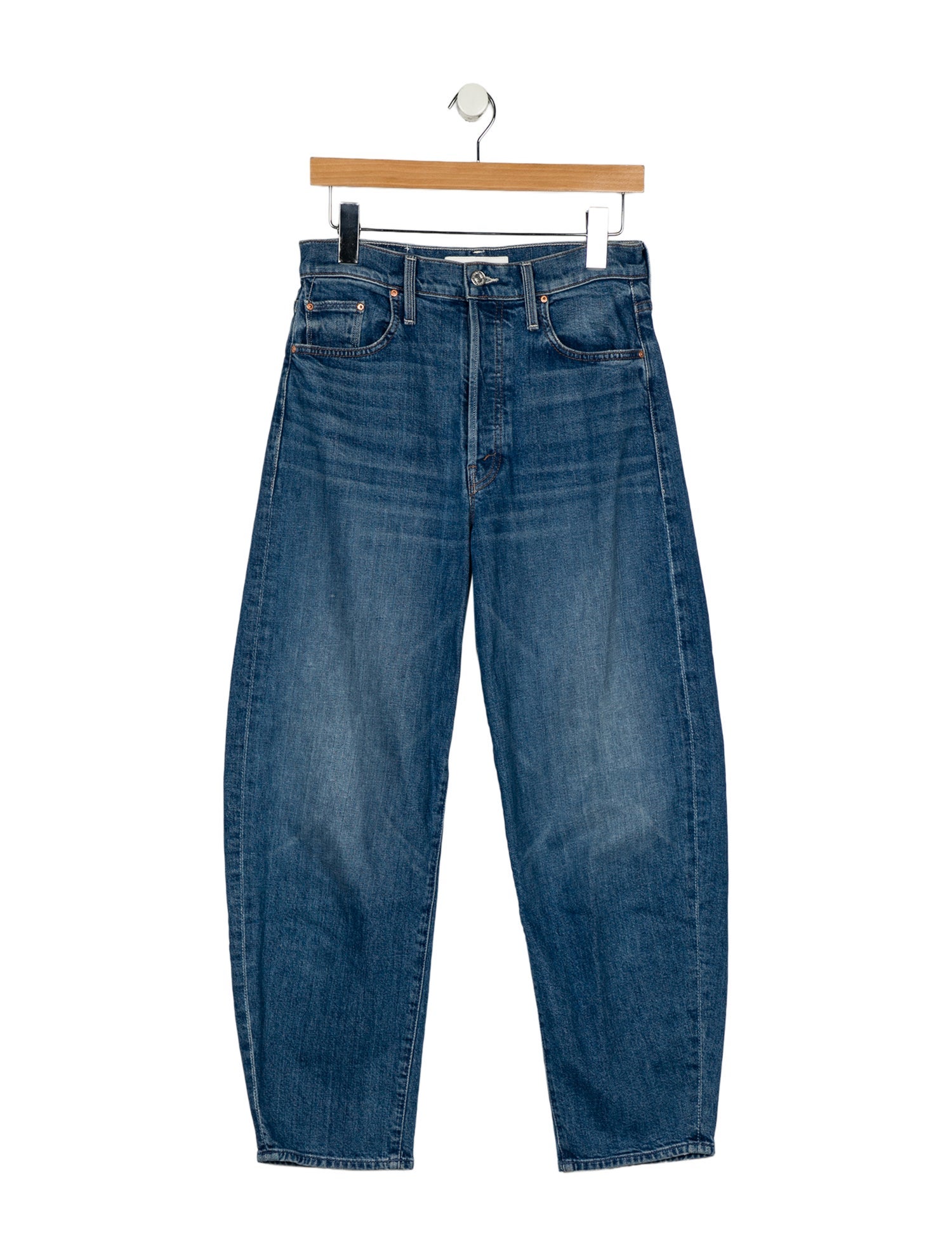 Mother High-Rise Straight Leg Jeans