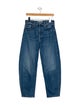 Mother High-Rise Straight Leg Jeans