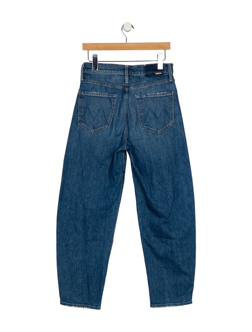 Mother High-Rise Straight Leg Jeans