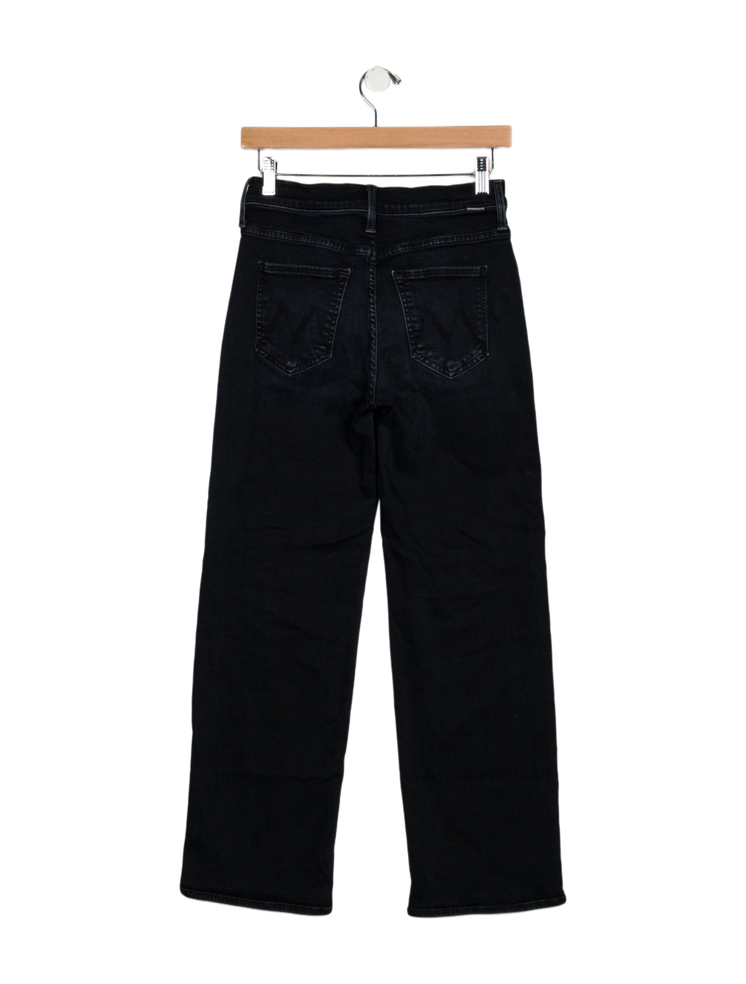 Mother Mid-Rise Straight Leg Jeans