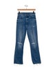 Mother High-Rise Straight Leg Jeans