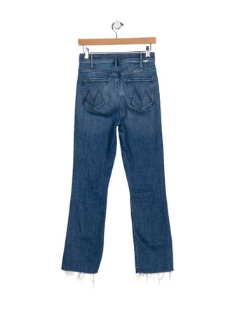 Mother High-Rise Straight Leg Jeans