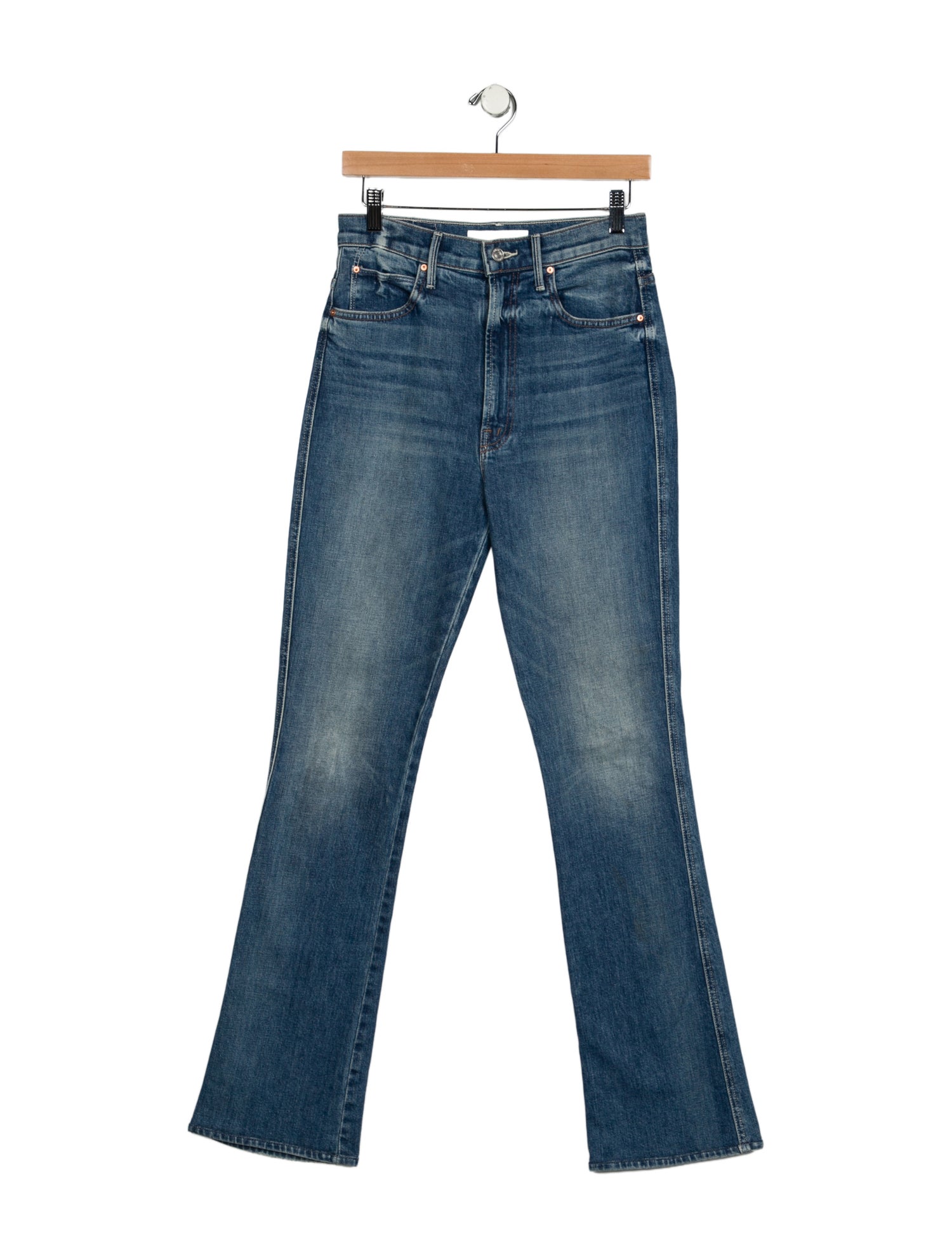 Mother High-Rise Wide Leg Jeans