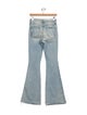 Mother Mid-Rise Wide Leg Jeans