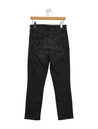 Mother High-Rise Straight Leg Jeans