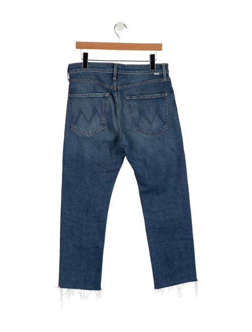 Mother High-Rise Straight Leg Jeans