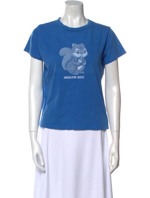 Mother Supima Cotton Graphic Print T-Shirt