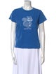 Mother Supima Cotton Graphic Print T-Shirt