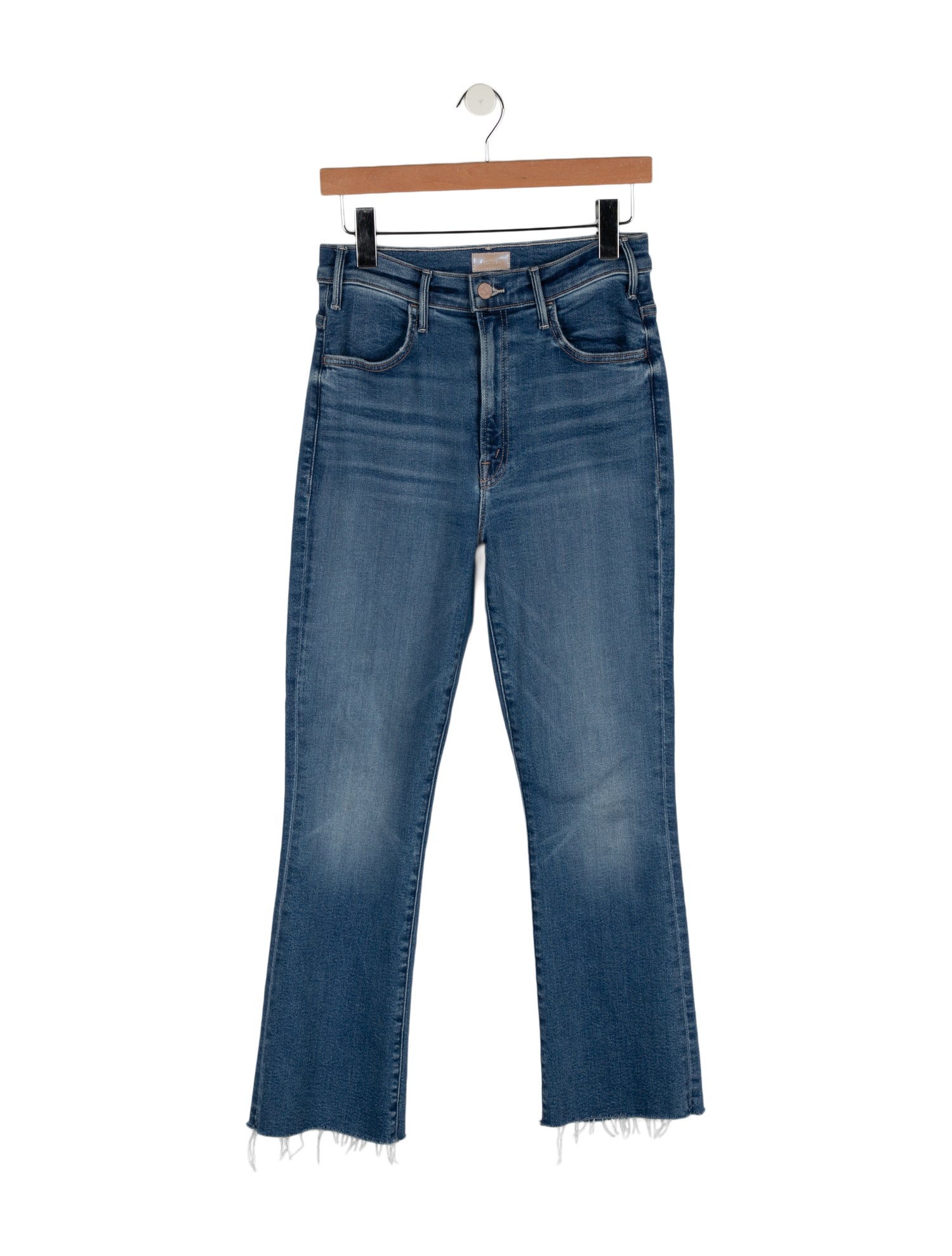 Mother High-Rise Straight Leg Jeans