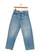 Mother Mid-Rise Wide Leg Jeans
