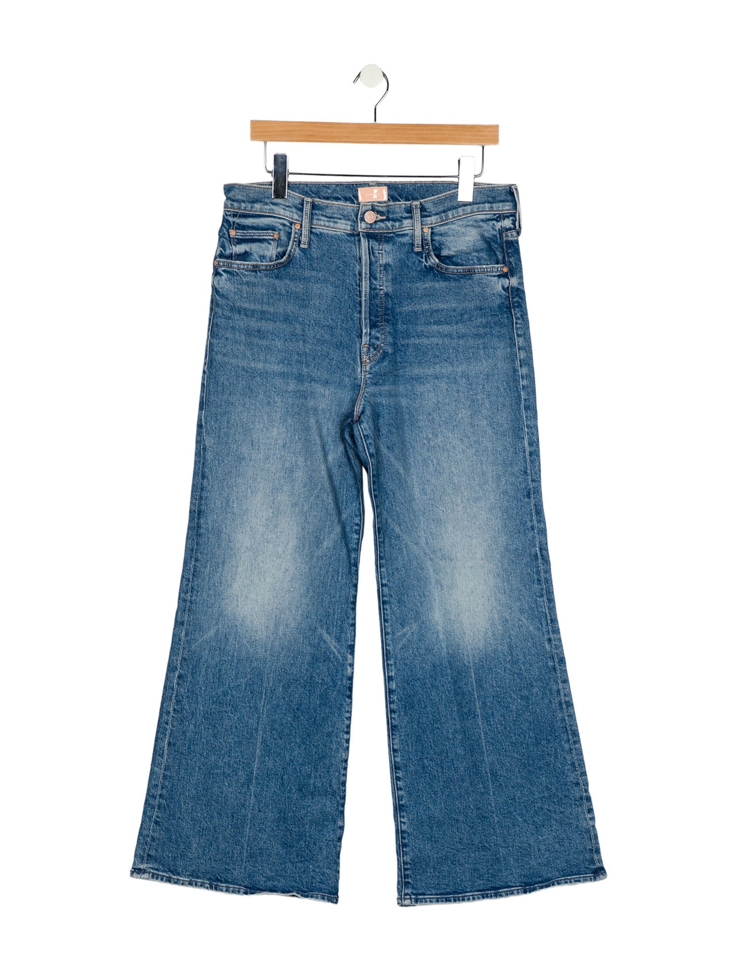 Mother High-Rise Wide Leg Jeans