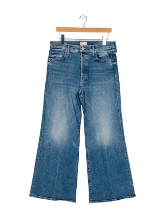 Mother High-Rise Wide Leg Jeans