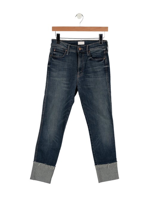 Mother Mid-Rise Skinny Leg Jeans
