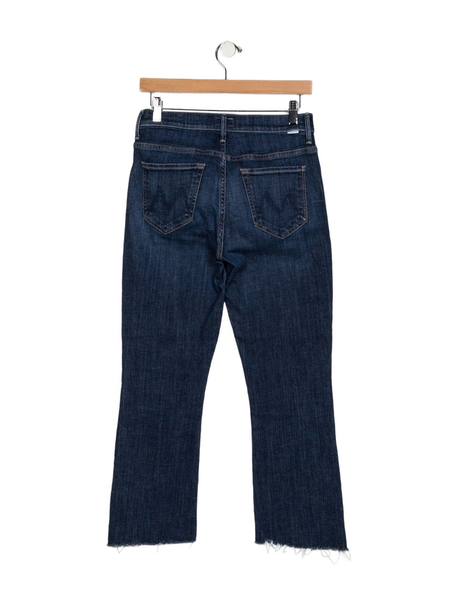 Mother Mid-Rise Straight Leg Jeans