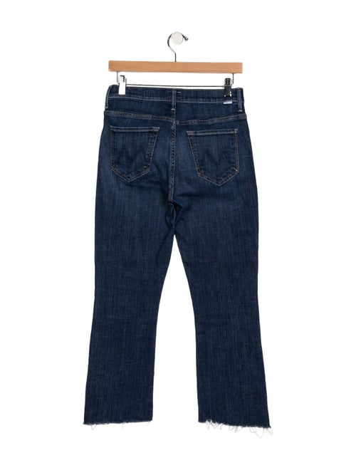 Mother Mid-Rise Straight Leg Jeans