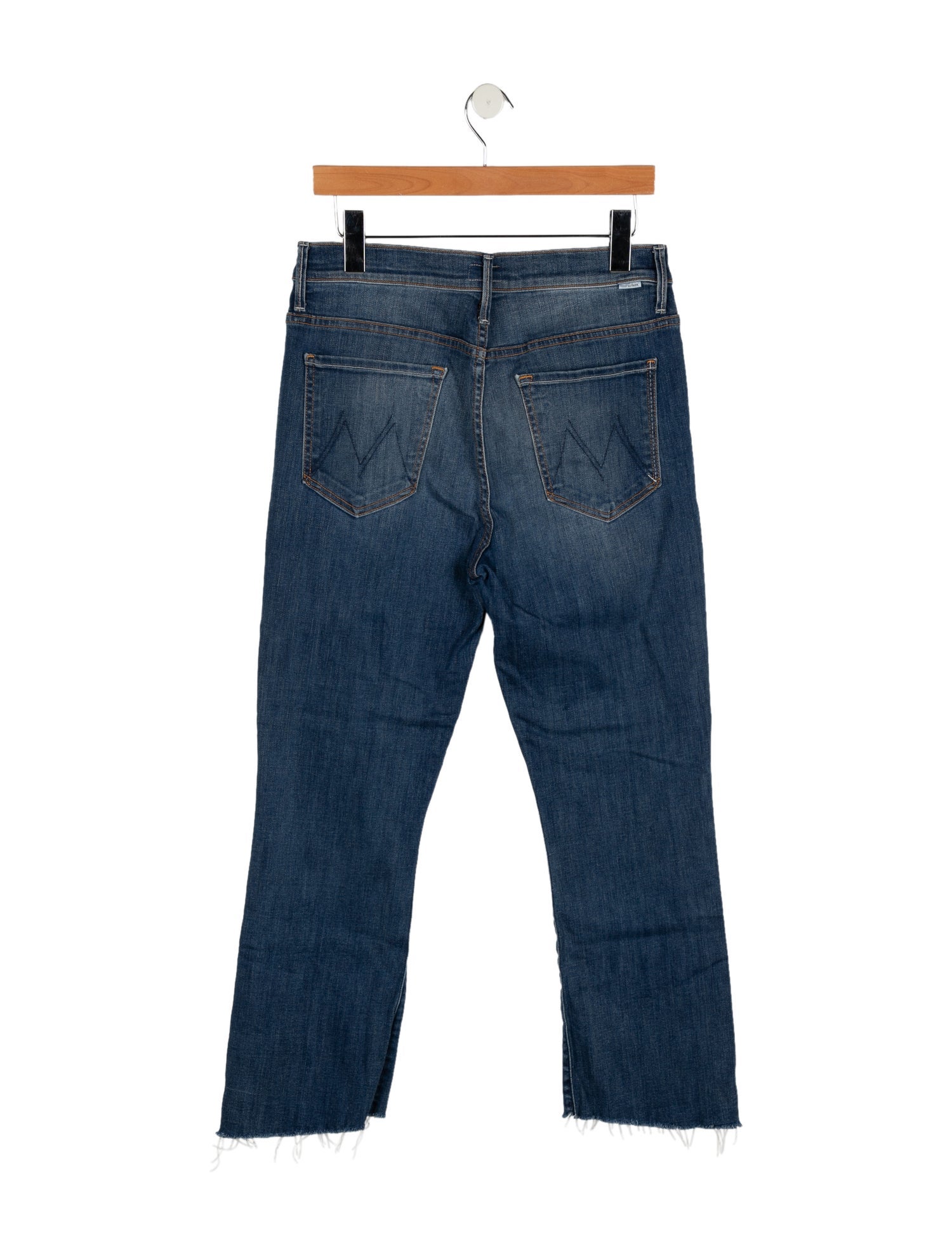Mother High-Rise Straight Leg Jeans