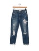 Mother Mid-Rise Skinny Leg Jeans