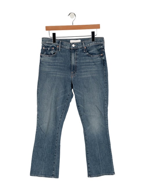 Mother Mid-Rise Straight Leg Jeans