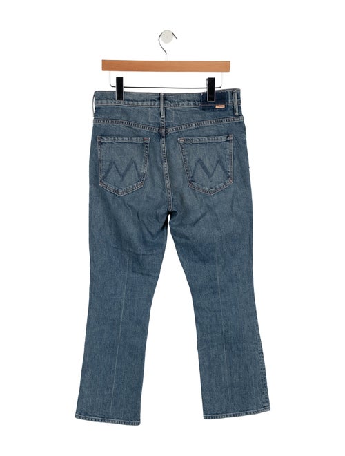 Mother Mid-Rise Straight Leg Jeans