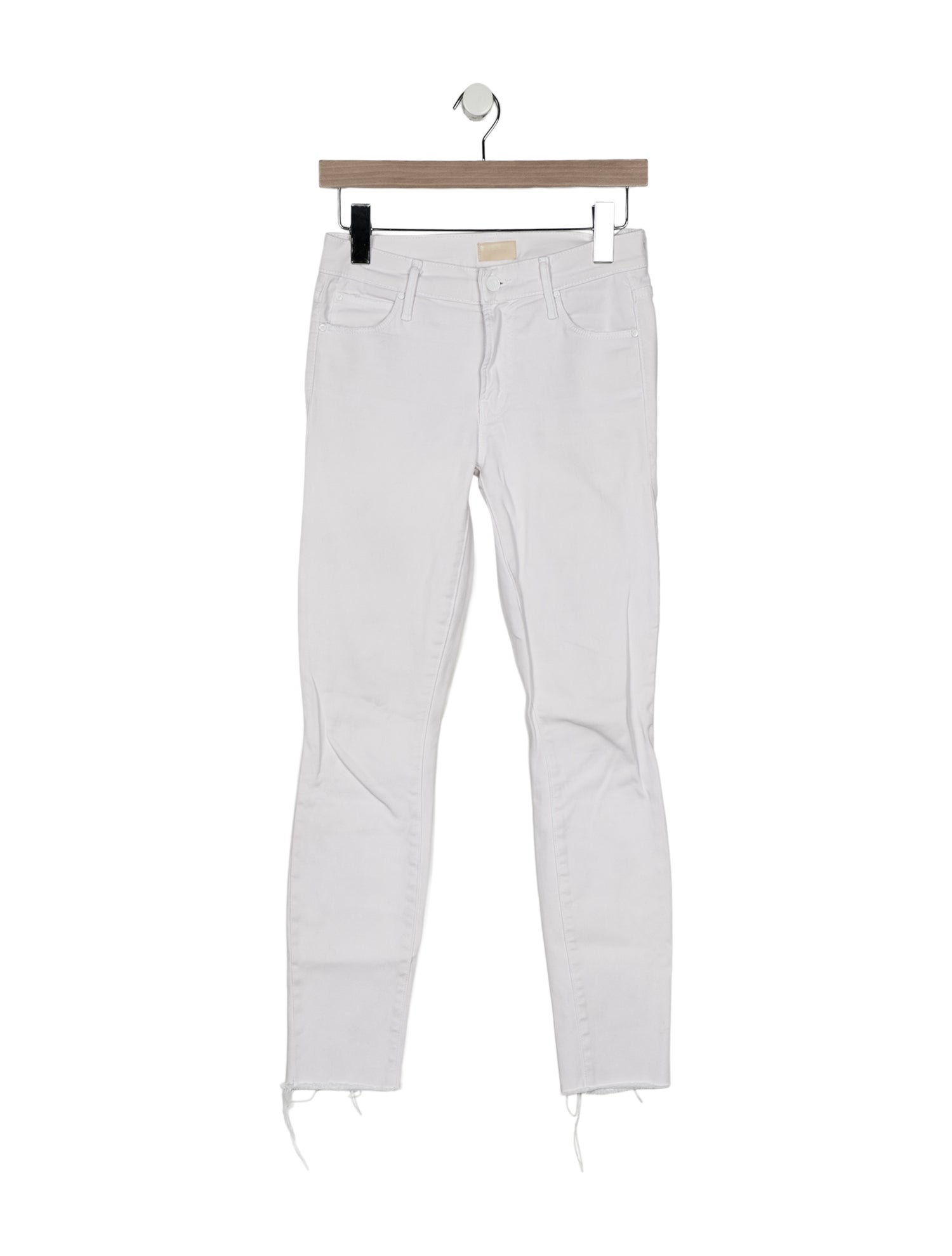 Mother Mid-Rise Skinny Leg Jeans